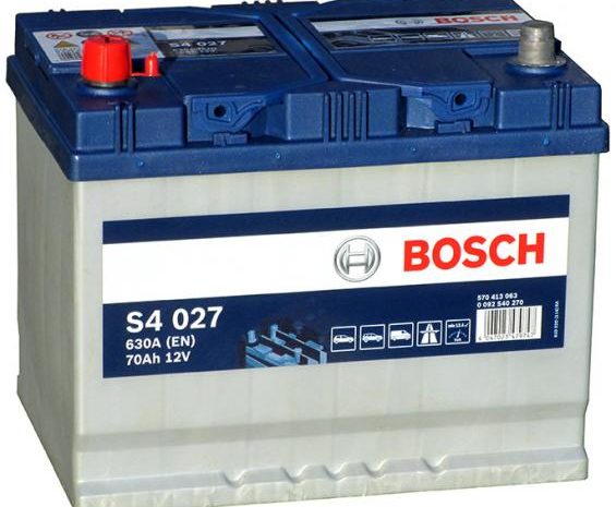 Аккумуляторная батарея BOSCH SILVER S4 027